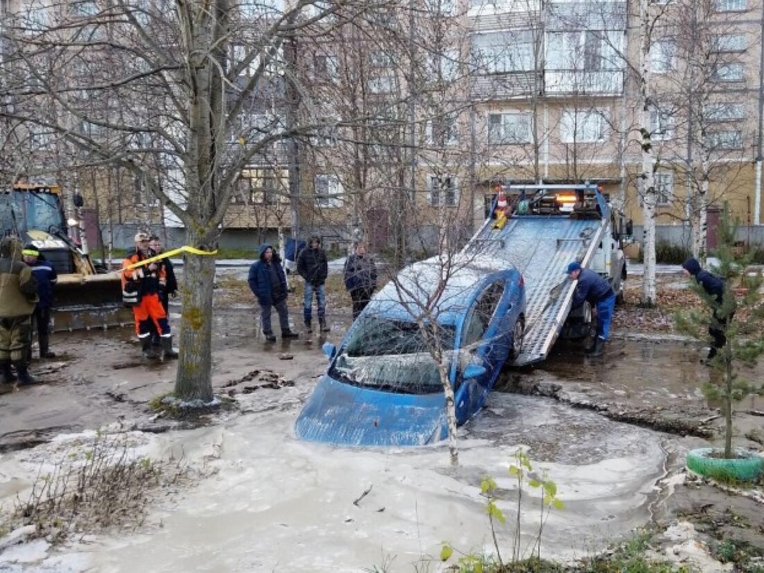 В Северодвинске из-за аварии остались без воды дома по улице Юбилейной